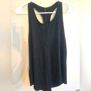 Zyia Active Effortless Black Racerback Tank Size Large